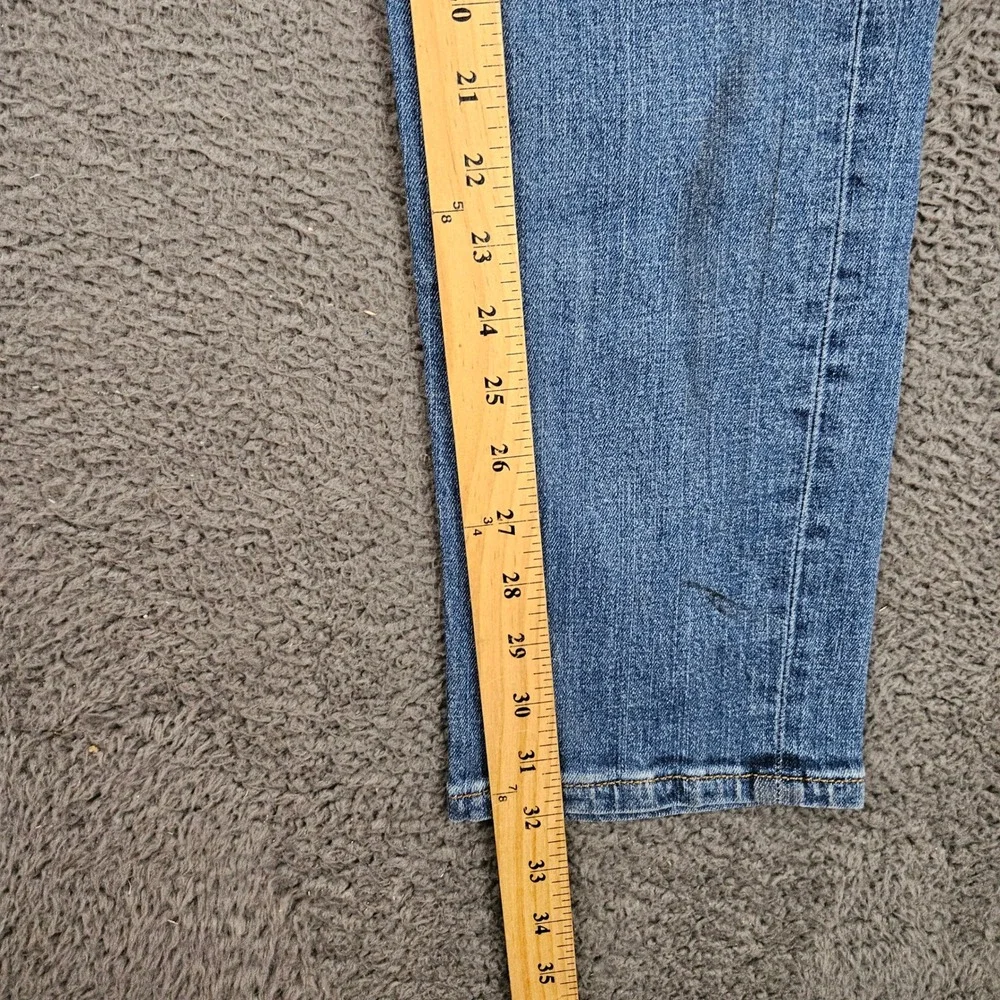 Fat Face UK Mens Slim Eco Denim Jeans Light Wash Blue Size 34L 34x32